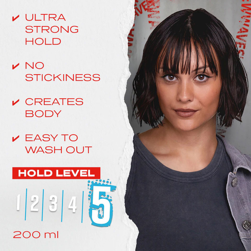 Wella Shockwaves Ultra Strong Power Hold Gel Image 2