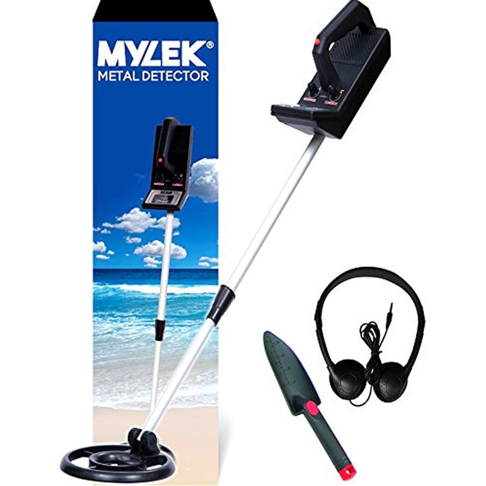 Mylek Blue and Black Metal Detector Image 1