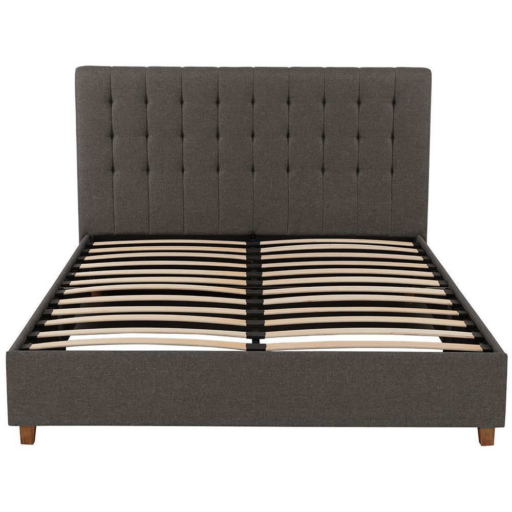 Dorel Emily Double Linen Upholstered Bed Image 8