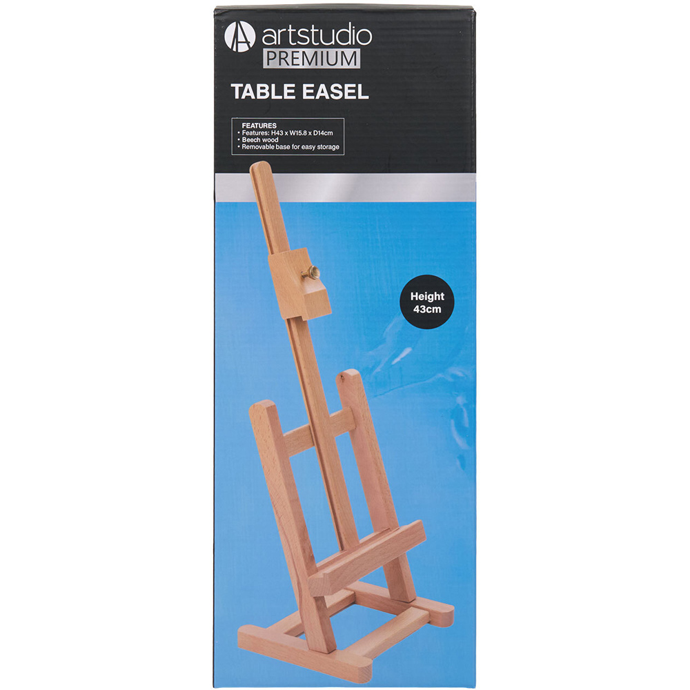 Compact Table Easel Natural Image 3