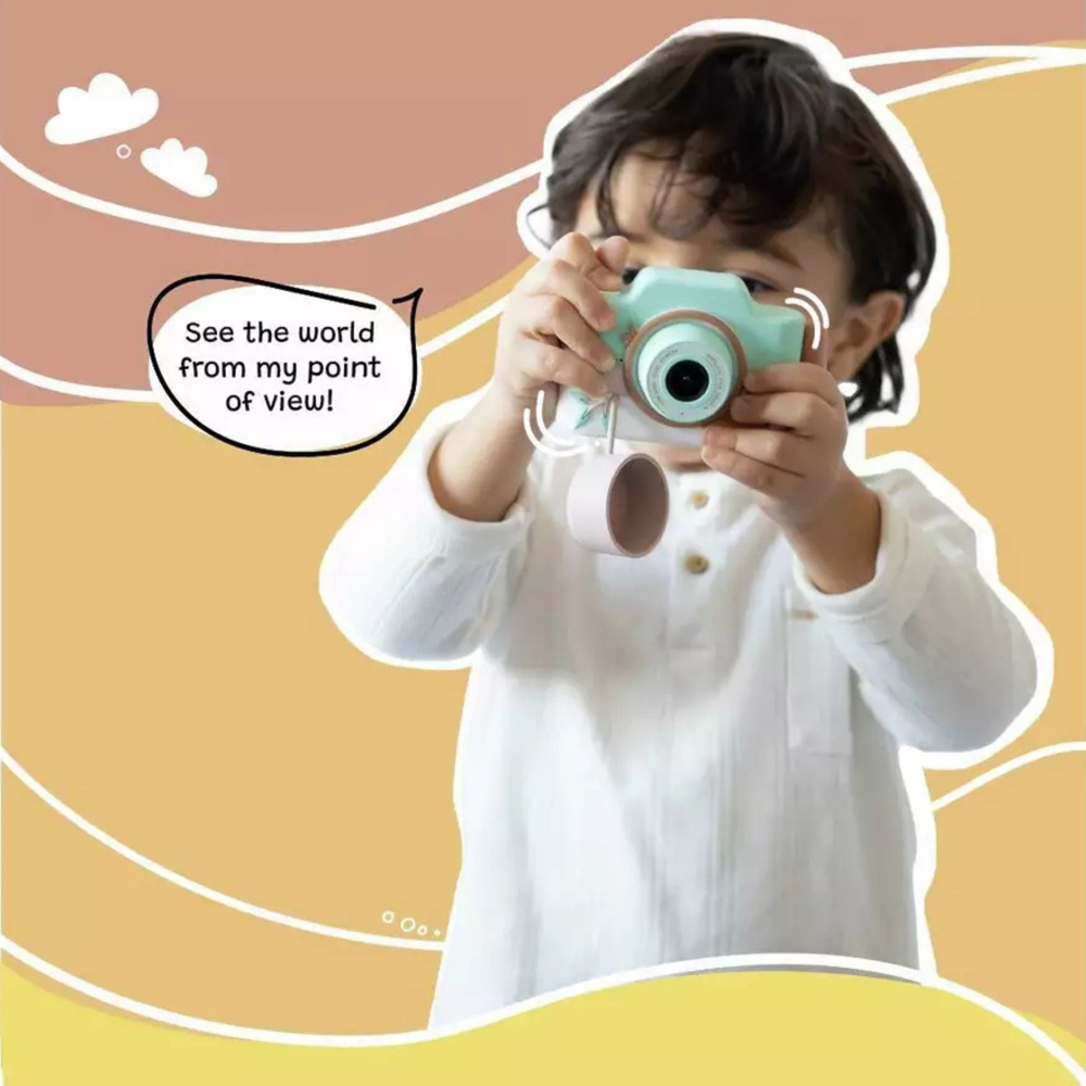 Kiimento Zippy the Sloth Kids Digital Camera and Video Camcorder with Touchscreen Image 6