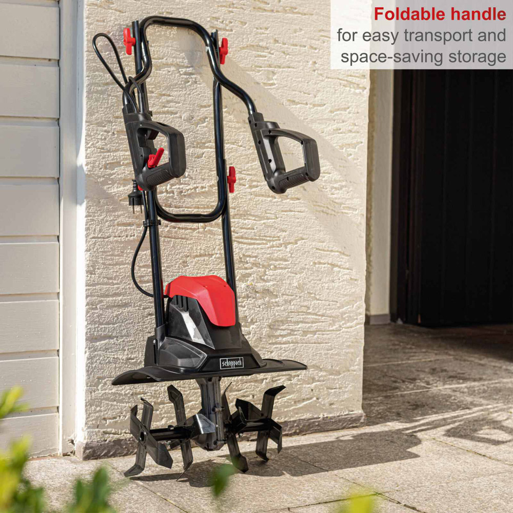 Scheppach MTE380 Electric Tiller 1050W Image 6