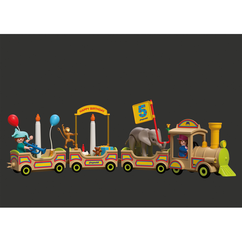 Playmobil Birthday Train Play Set 88 Piece Image 4
