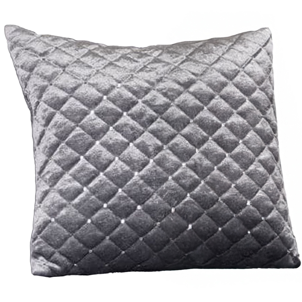 Serene Elysium Grey Cushion Cover Image 1