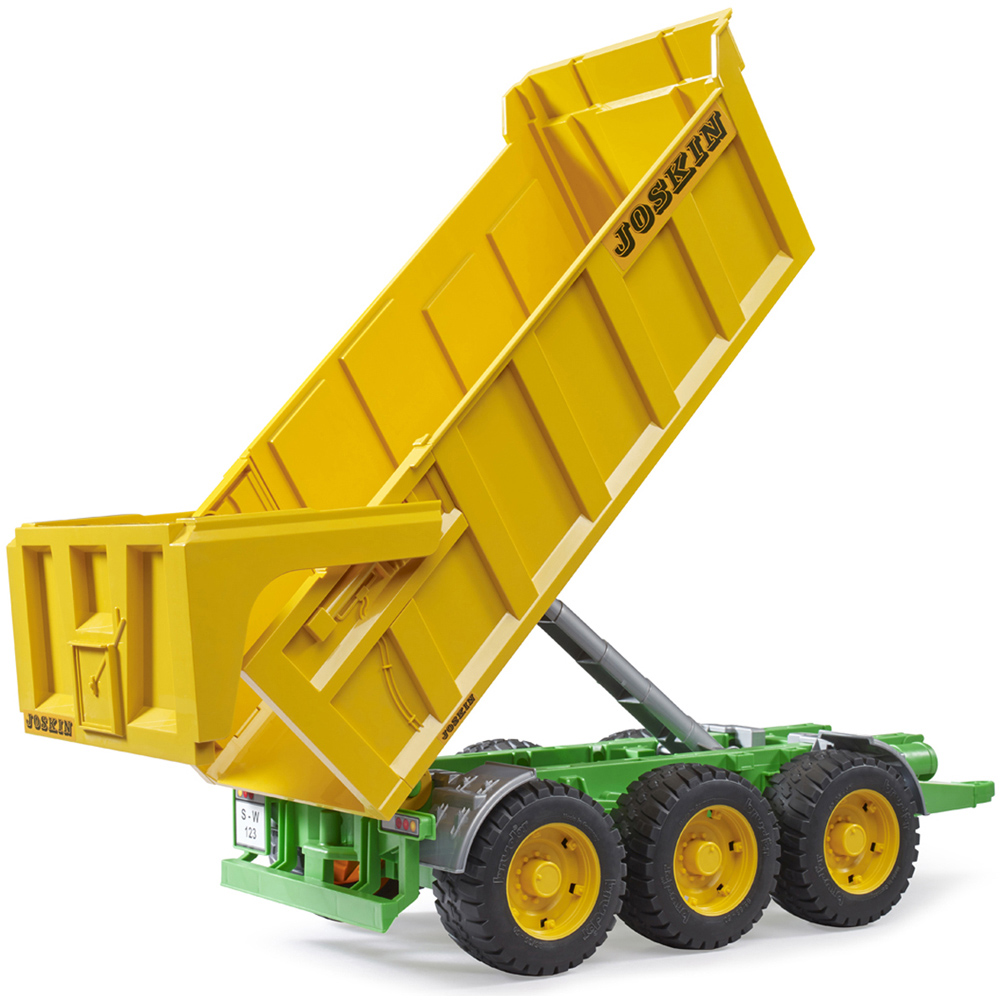 Bruder Kids Joskin Tipping Trailer Playset Model Image 4