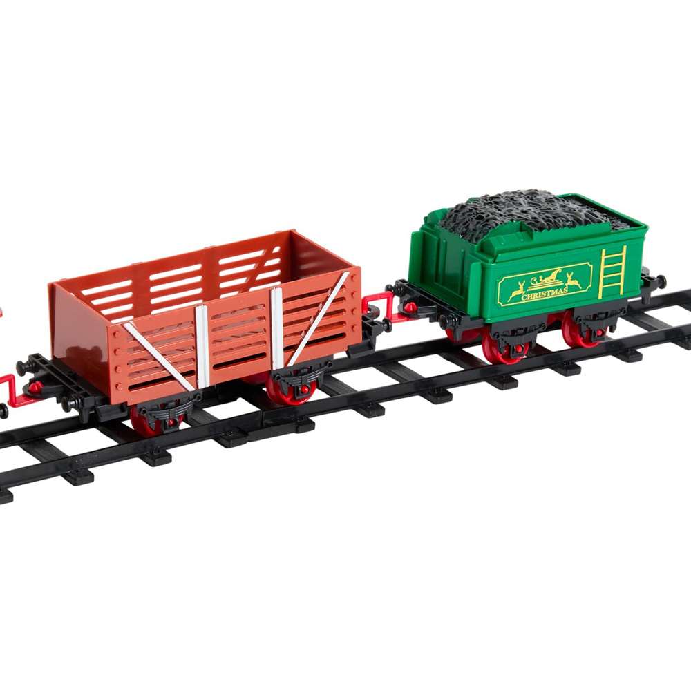 Musical Christmas Train Set Image 7