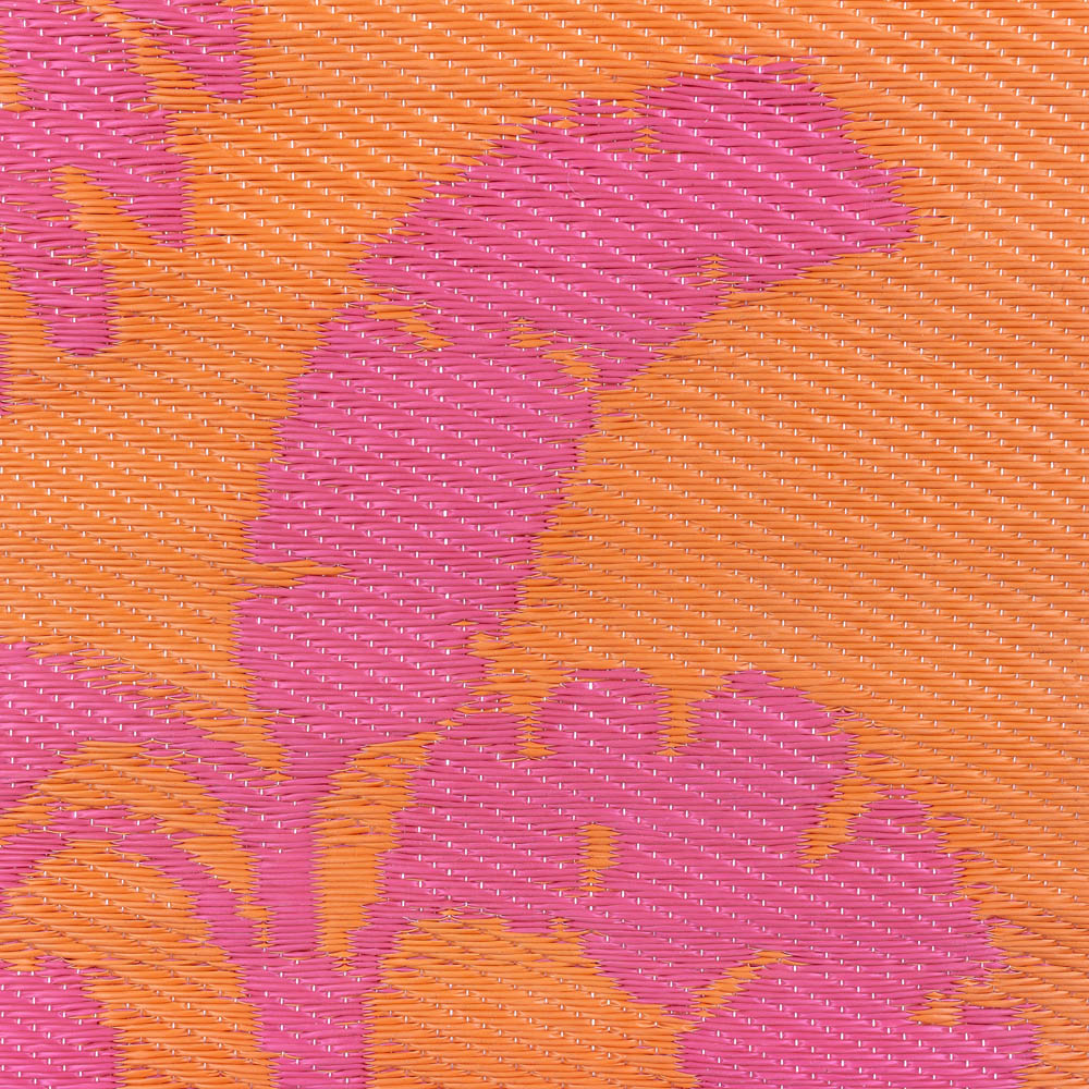 furn. Marula Orange Recycled Rug 120 x 180cm Image 5