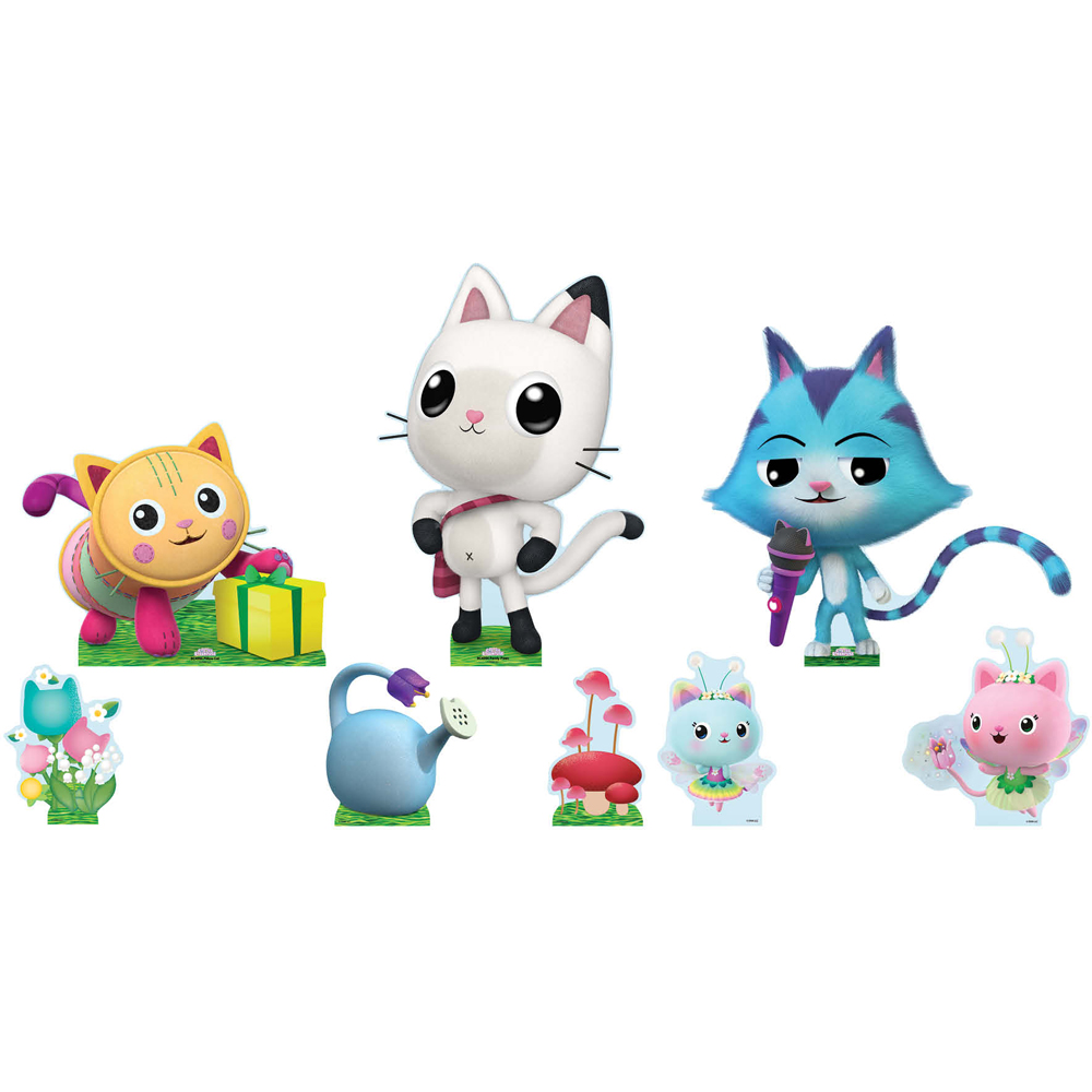 Star Cutouts Pandy Paws Cat Rat Pillow Cat Cardboard Cutout Multi Pack Image 3