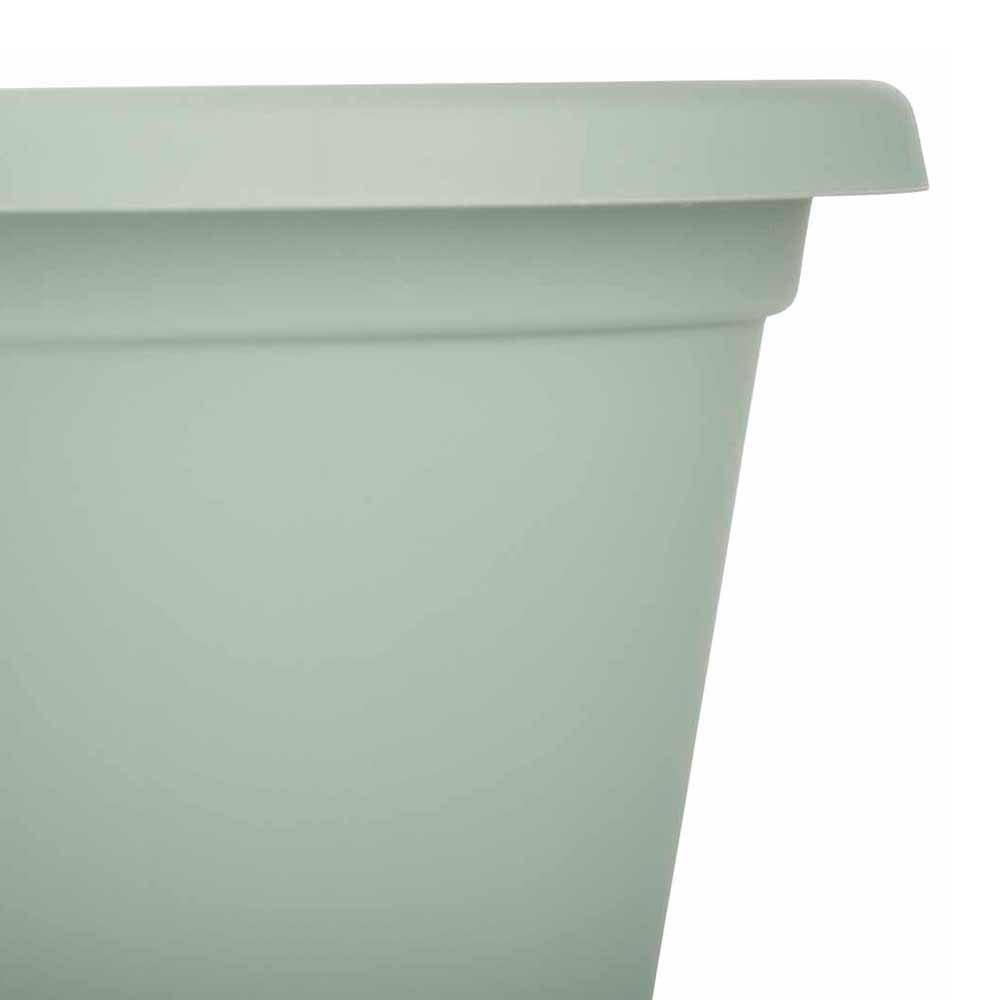 Clever Pots Sage Green Plastic Round Plant Pot 19/20cm Image 4