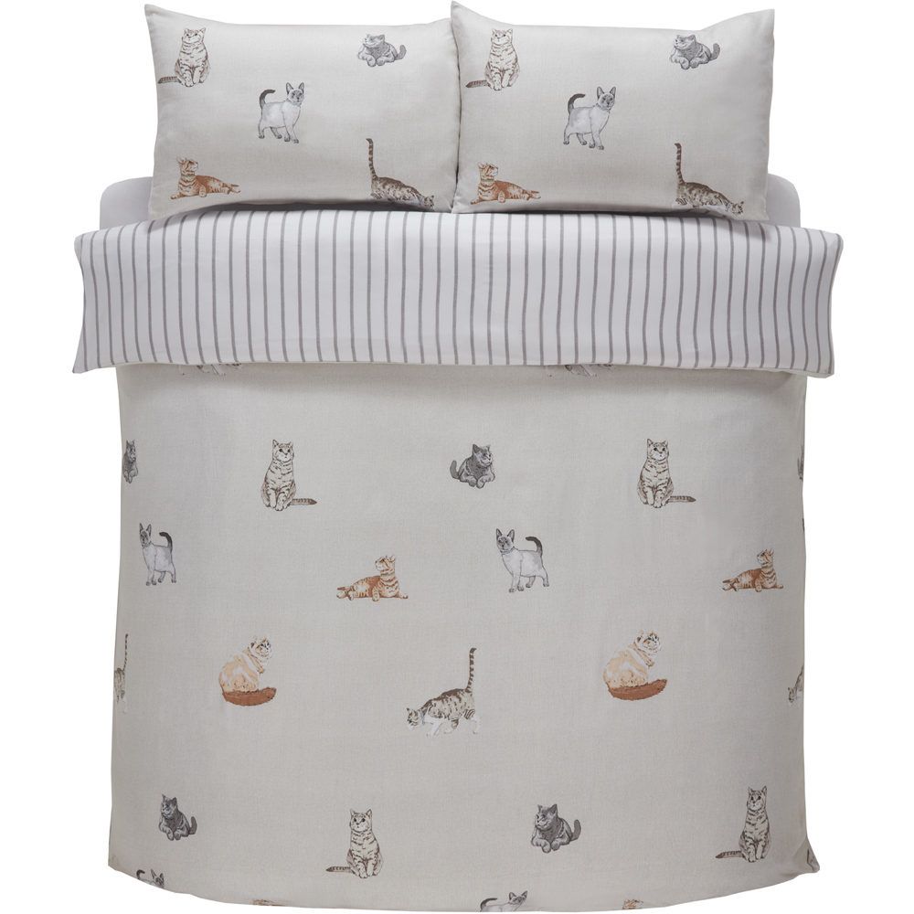 Rapport Home Purrrfect MF Single Natural Duvet Set Image 2