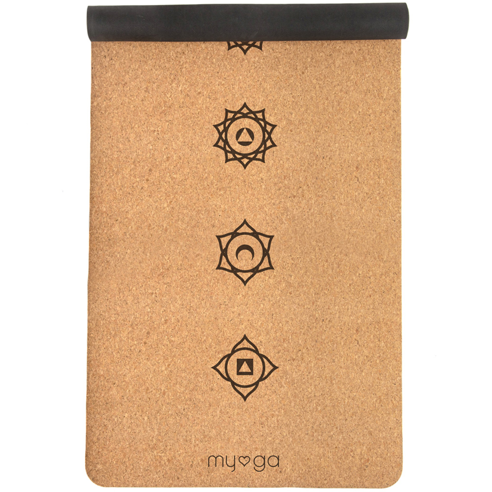 Myga Chakra Cork Yoga Mat XL Image 1