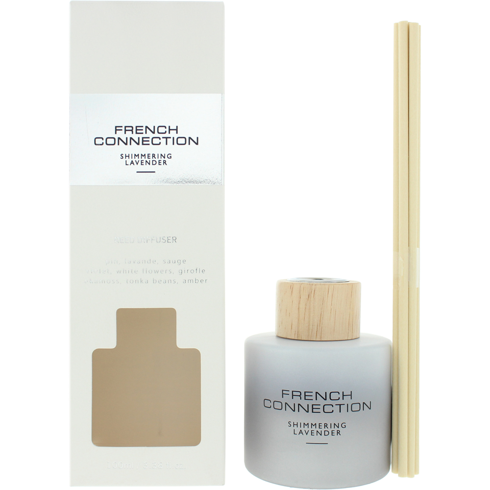 French Connection Metallic Collection Shimmering Lavender Reed Diffuser ...