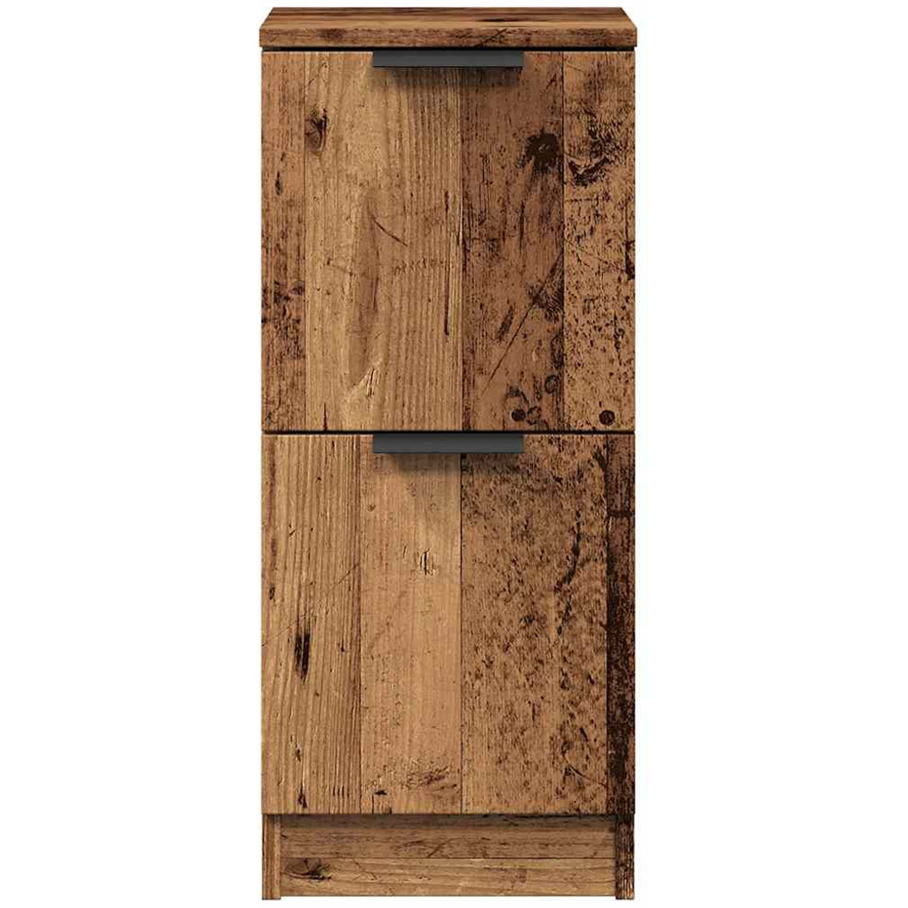 vidaXL 2 Door Old Wood Sideboard Set of 2 Image 3