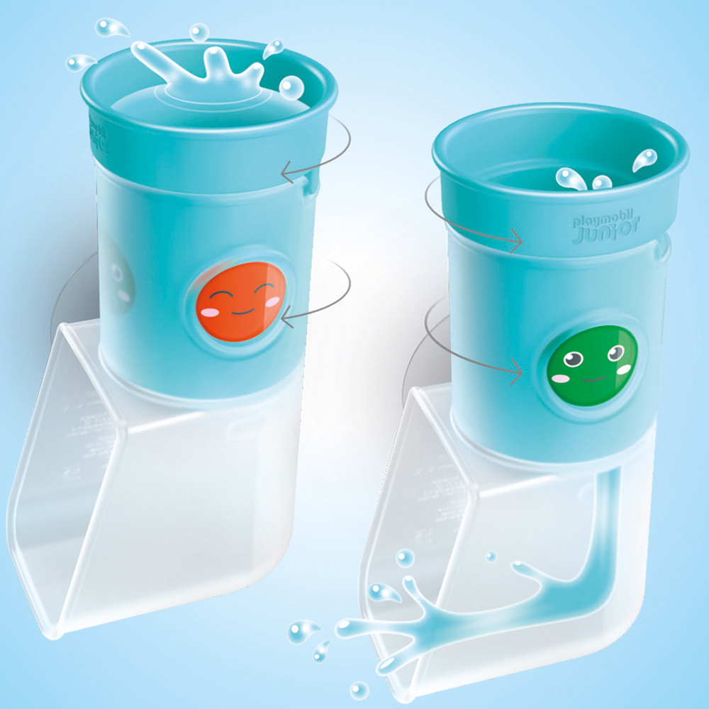 Playmobil Junior Aqua Pour and Play Water Tank with Slide Playset Image 8