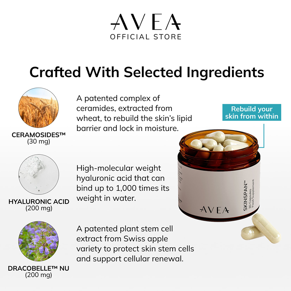 Avea Skinspan Capsules 30 Pack Image 4