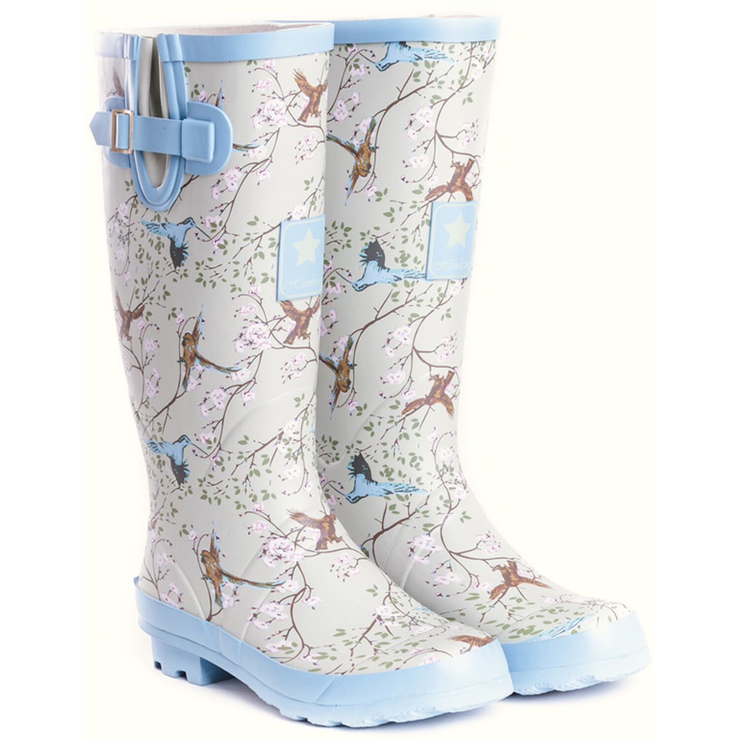 Hawkins Women's Bird Wellingtons - 6 Image