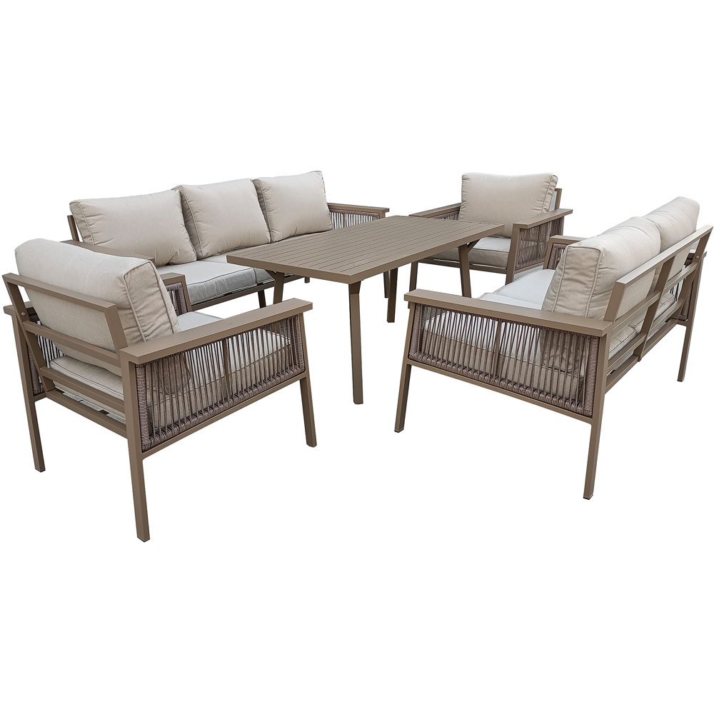 Furniture One 7 Seater Garden Lounge Set Image 2