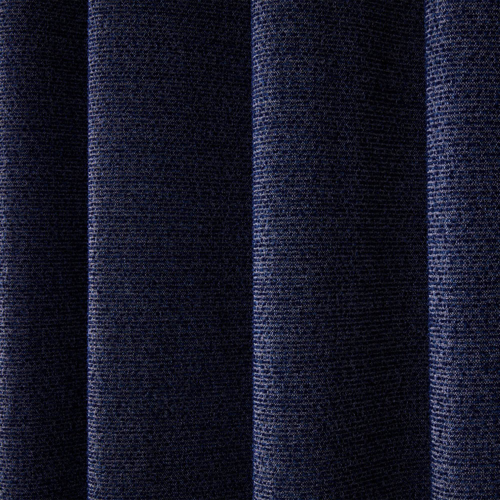 Crofton Eyelet Curtain - Navy / 183cm / 168cm Image 3