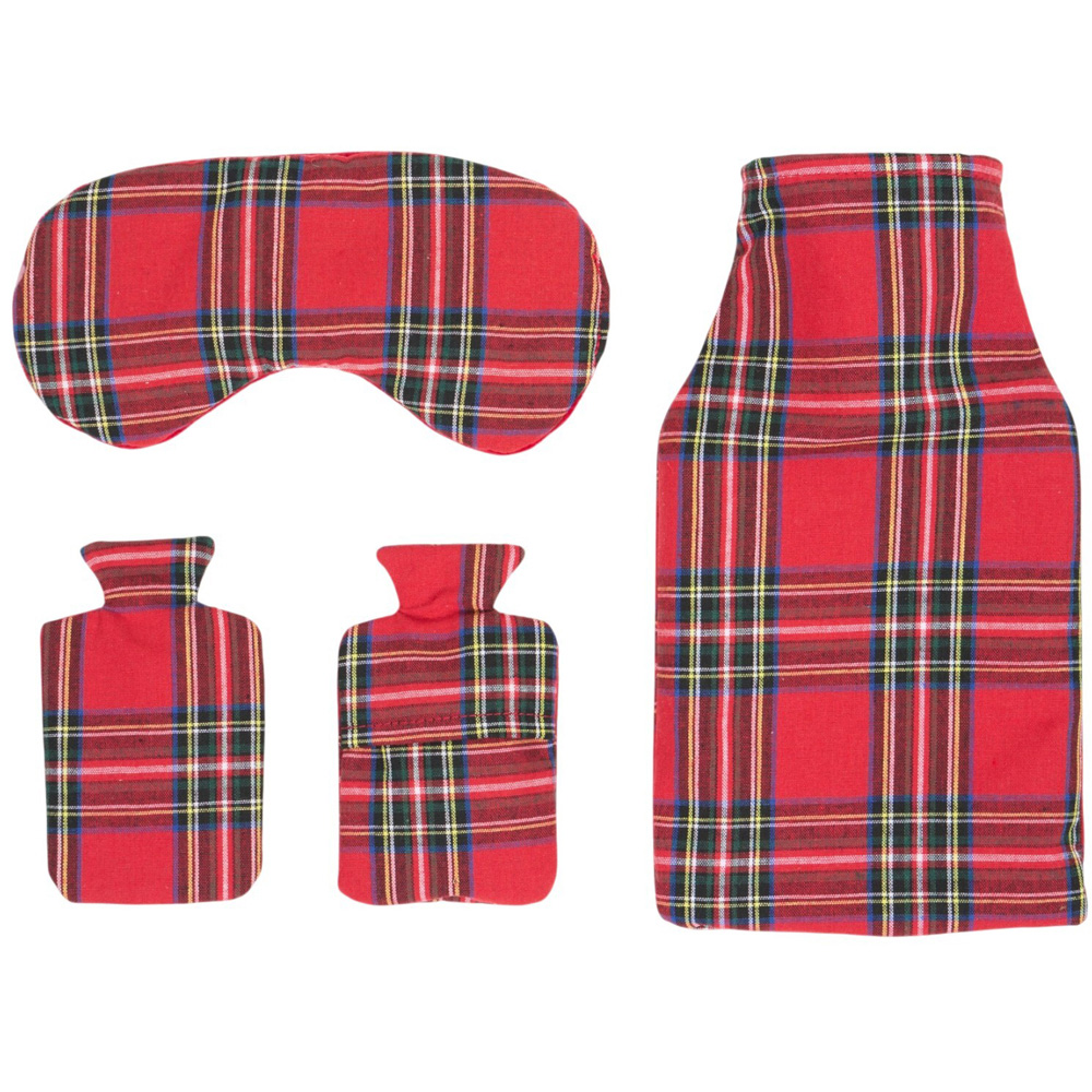 Tartan Cosy Christmas Gift Set Red Image 4
