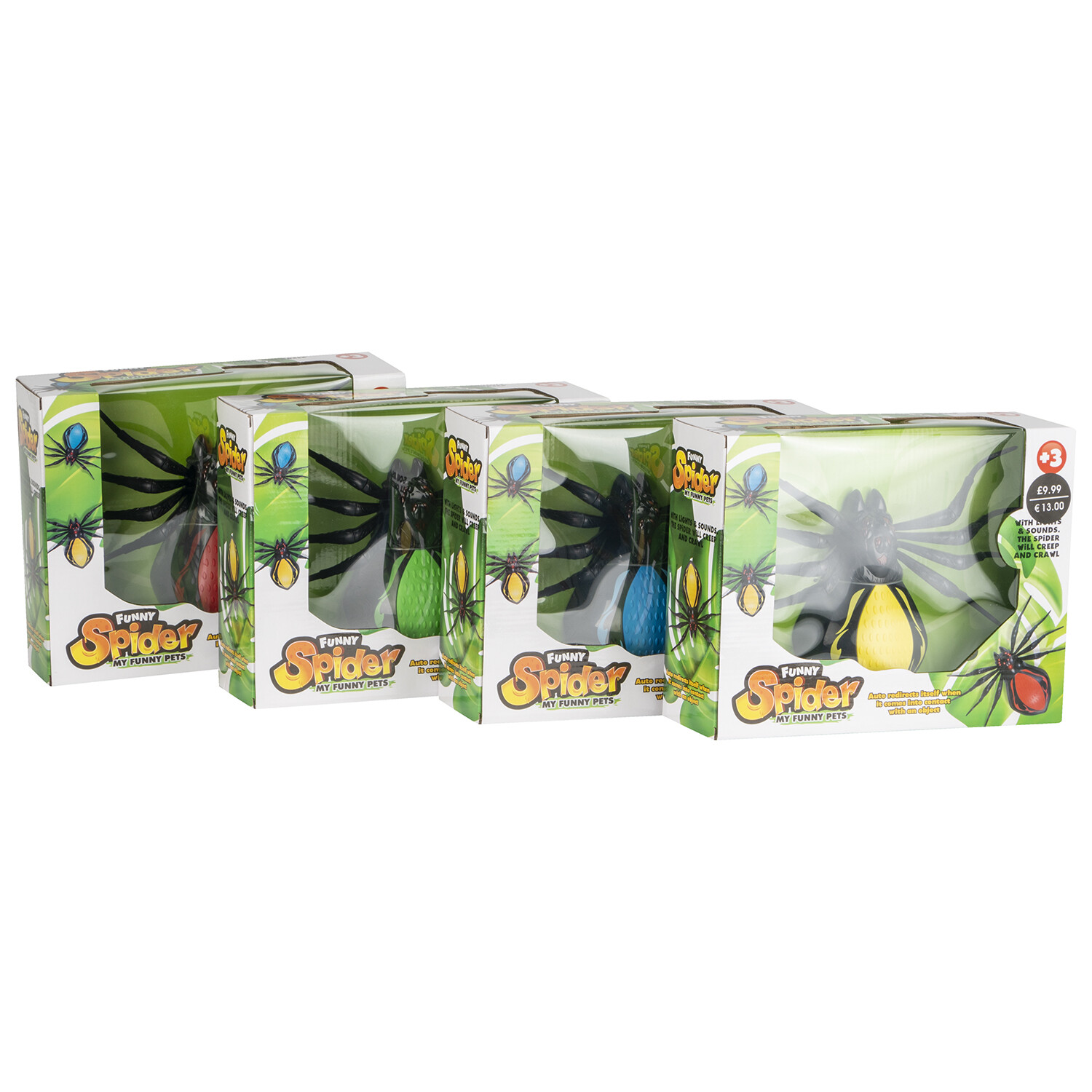 Single Anderton Toys Funny Spider in Assorted styles Image 2