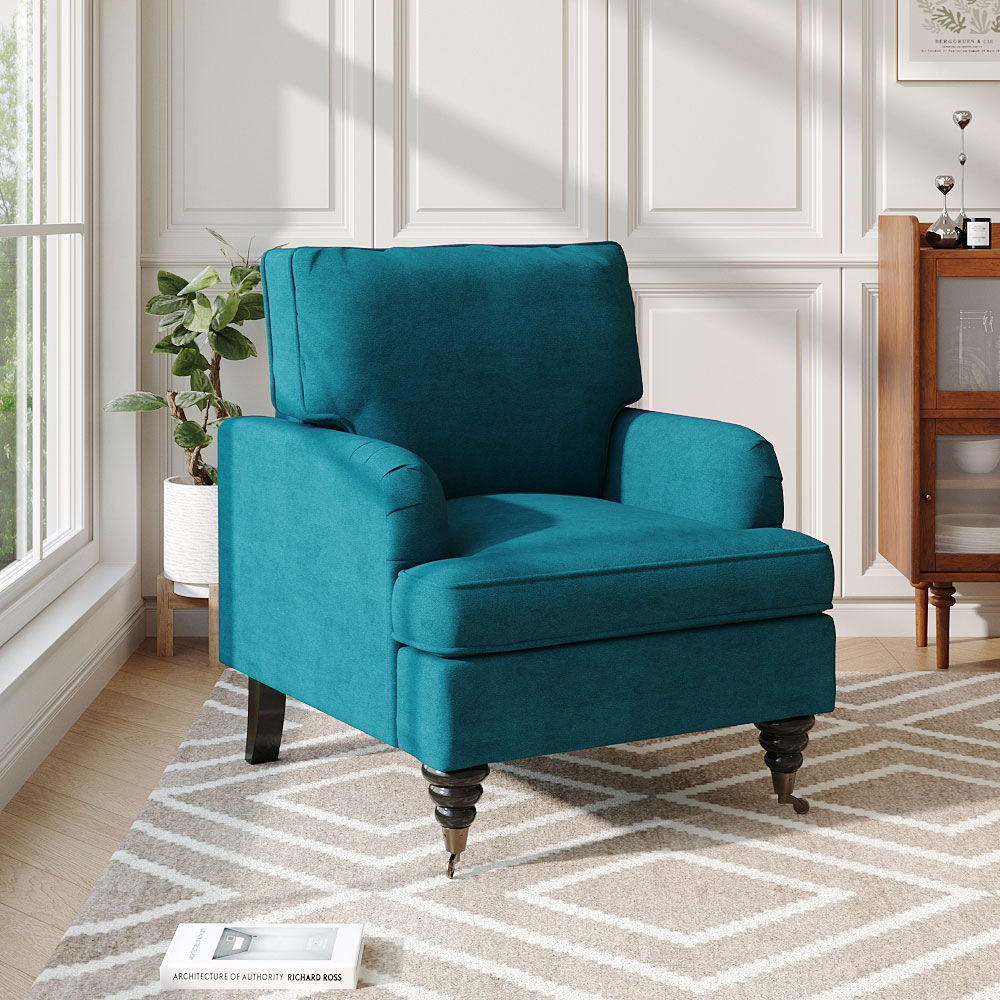 H&O Direct Upholstered Armchair Image 4