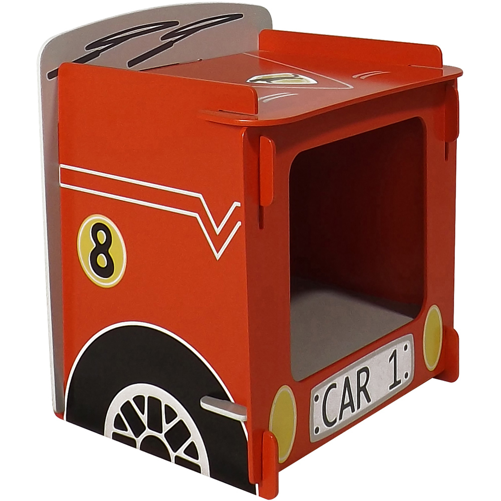 Kidsaw Racing Car Red Bedside Table Image 2