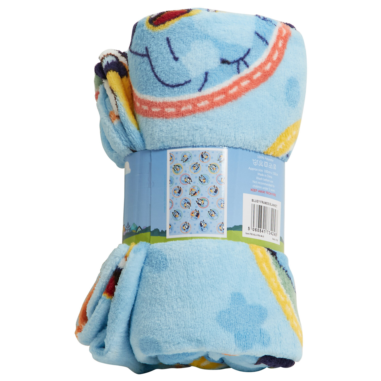 Bluey Throw - Blue Image 2