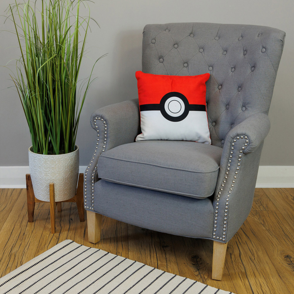 Pokemon Red and White Cushion 40 x 40cm Image 3