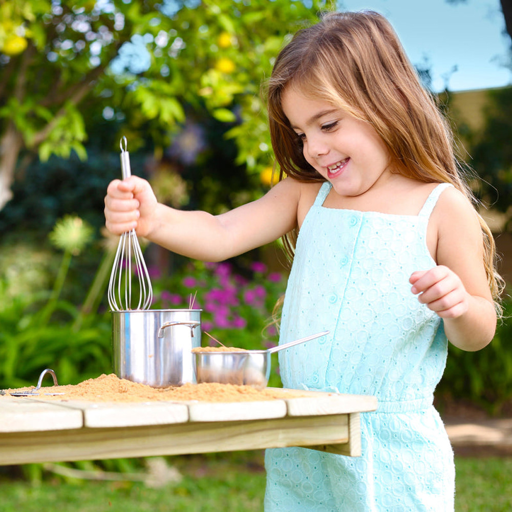 TP Deluxe Wooden Mud Kitchen Playset Image 5
