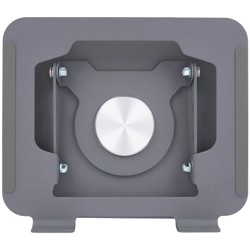 Living and Home Grey Adjustable Laptop Stand with Rotating Dual Arm Image 5