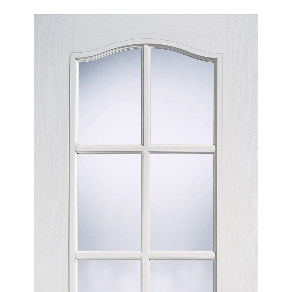 LPD Doors Classic 1 Panel 6L Glazed Internal Door 1981 x 686mm Image 2