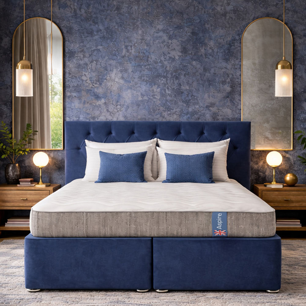 Aspire SleepCraft Single Medium Comfort Memory Foam Pocket Spring Hybrid Mattress Image 4