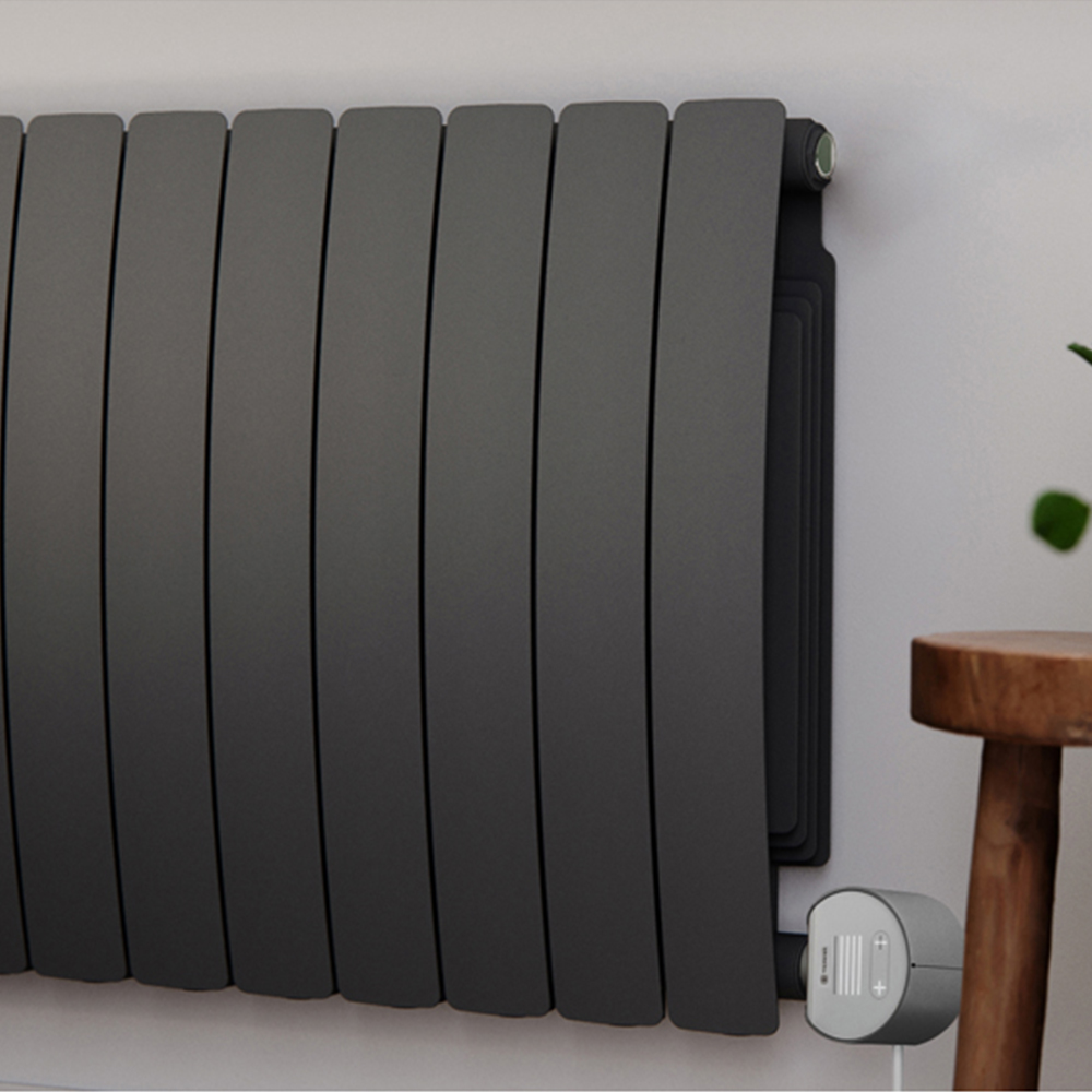 Terma Bergamo Wi-Fi Graphite Grey Electric Radiator 1200W 590 x 800mm Image 7