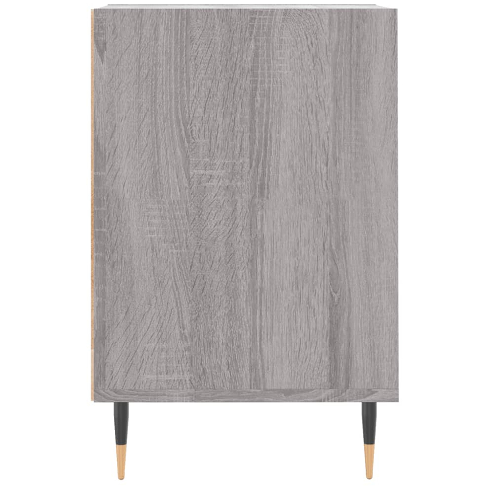 vidaXL 2 Door 4 Shelf Grey Sonoma TV Cabinet Image 7