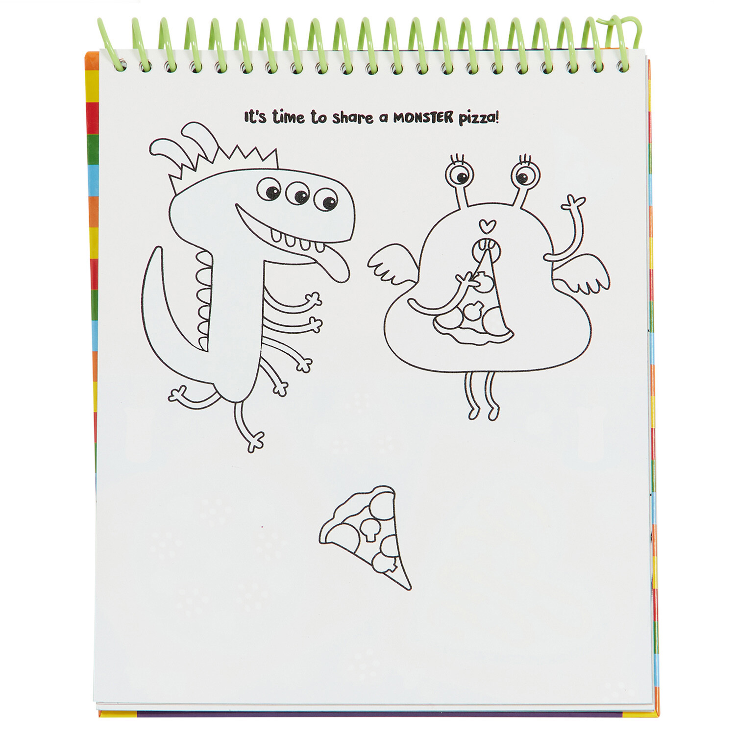 Magic Painting Monsters Book - Multicolour Image 3
