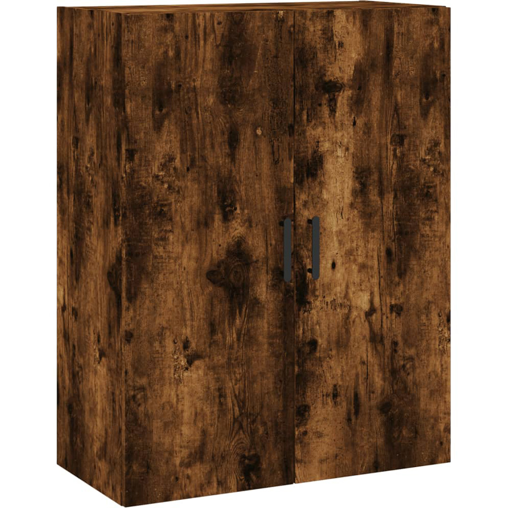 vidaXL 2 Door Smoked Oak Wall Mounted Cabinet Set of 2 Image 4
