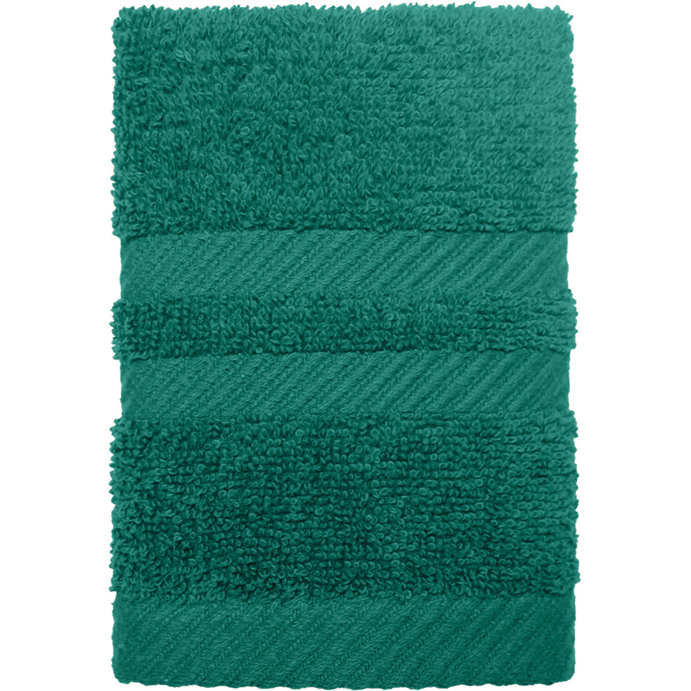Cotton Face Cloth Deep Green Image