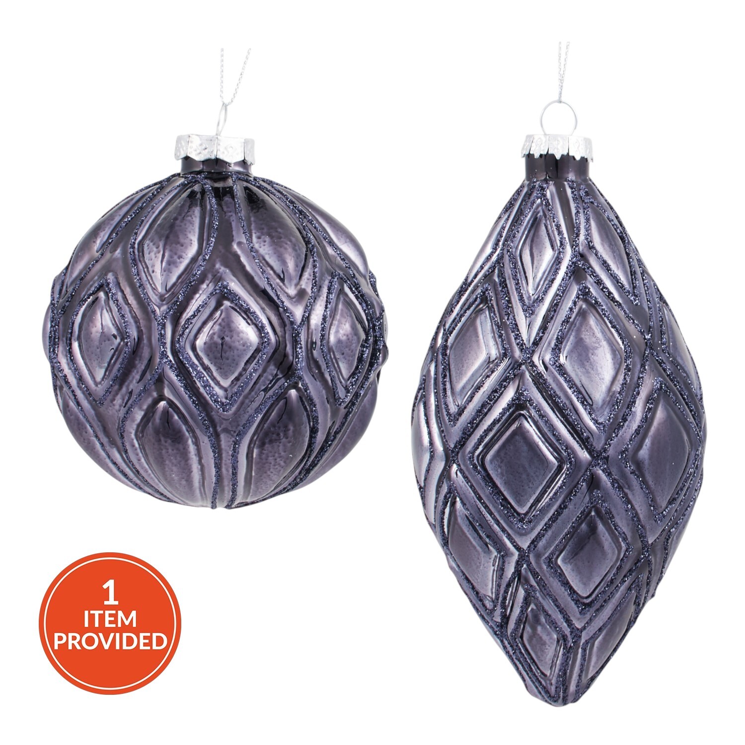 Festive Geometric Bauble Image 1