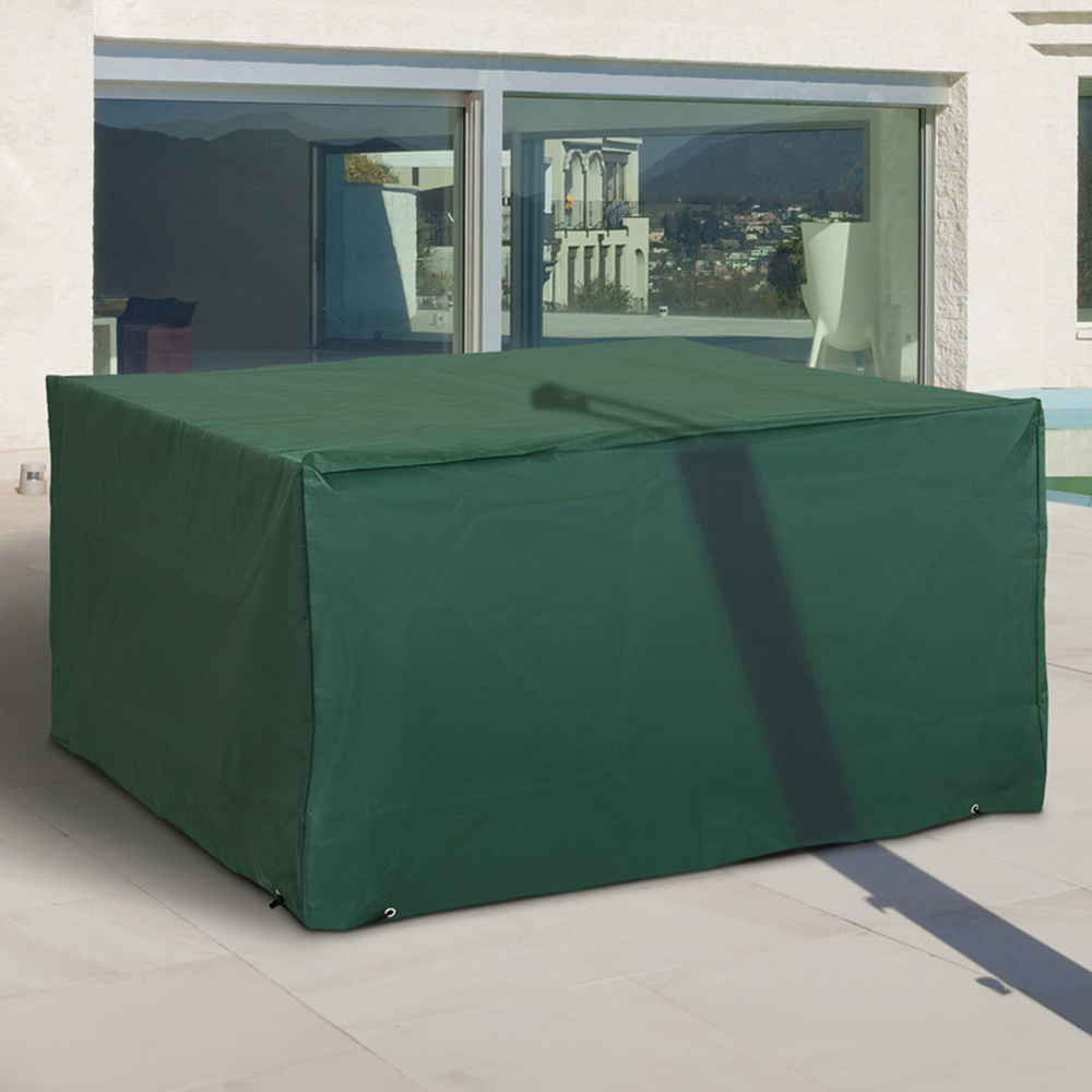 Outsunny Green 600D Oxford Anti-UV Garden Furniture Cover 135 x 135 x 75cm Image 2