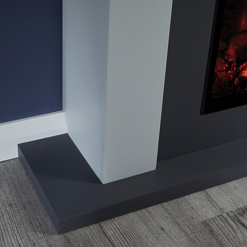 Suncrest Marlow Grey Textured Electric Suite Image 5