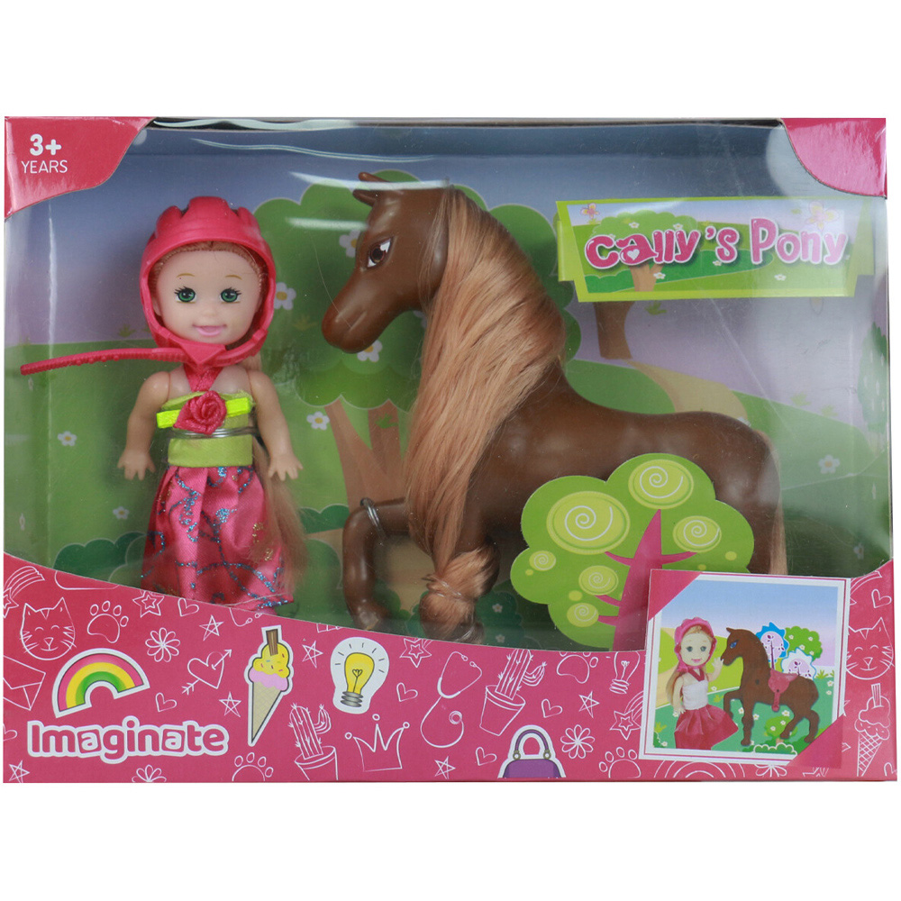 Imaginate Small Doll and Pony Image