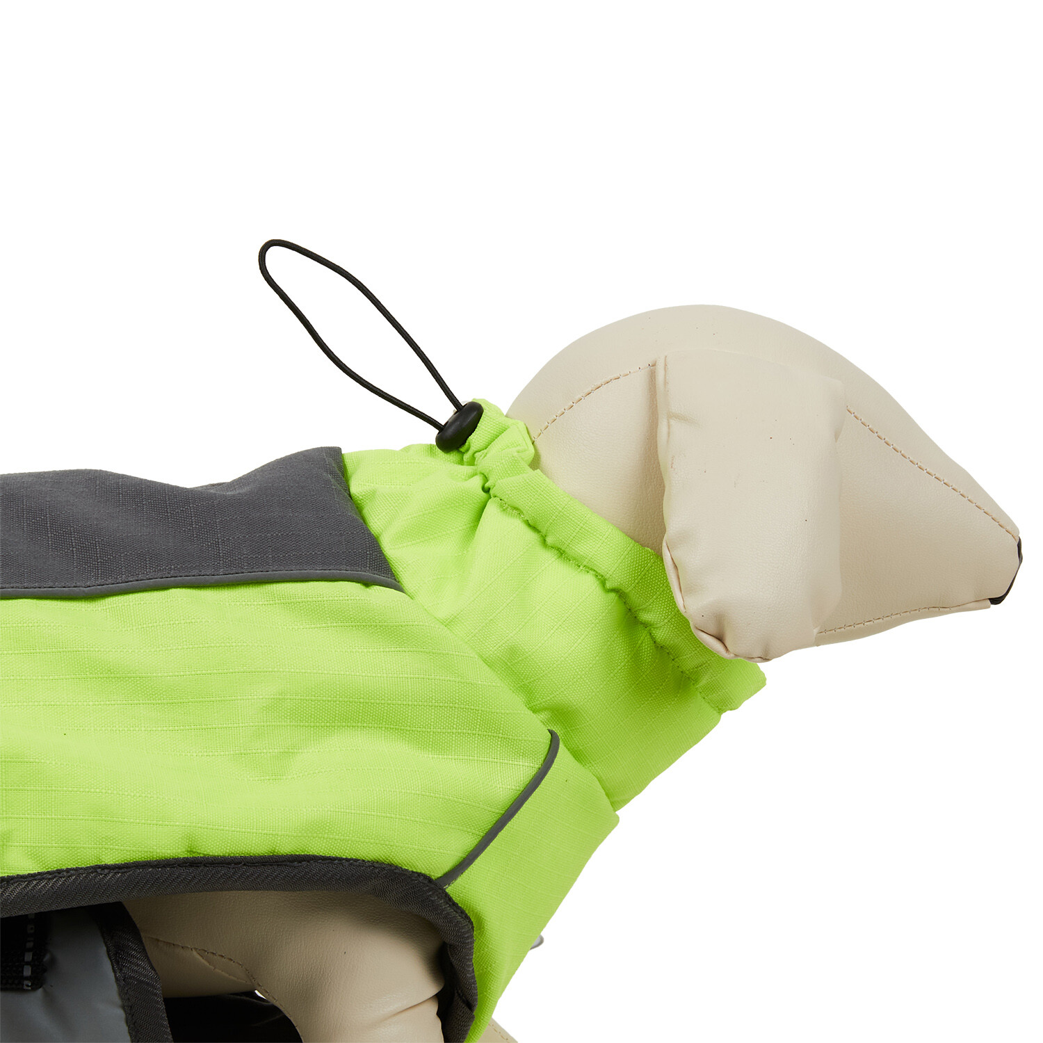 Padded High Vis Dog Coat - Yellow Image 5