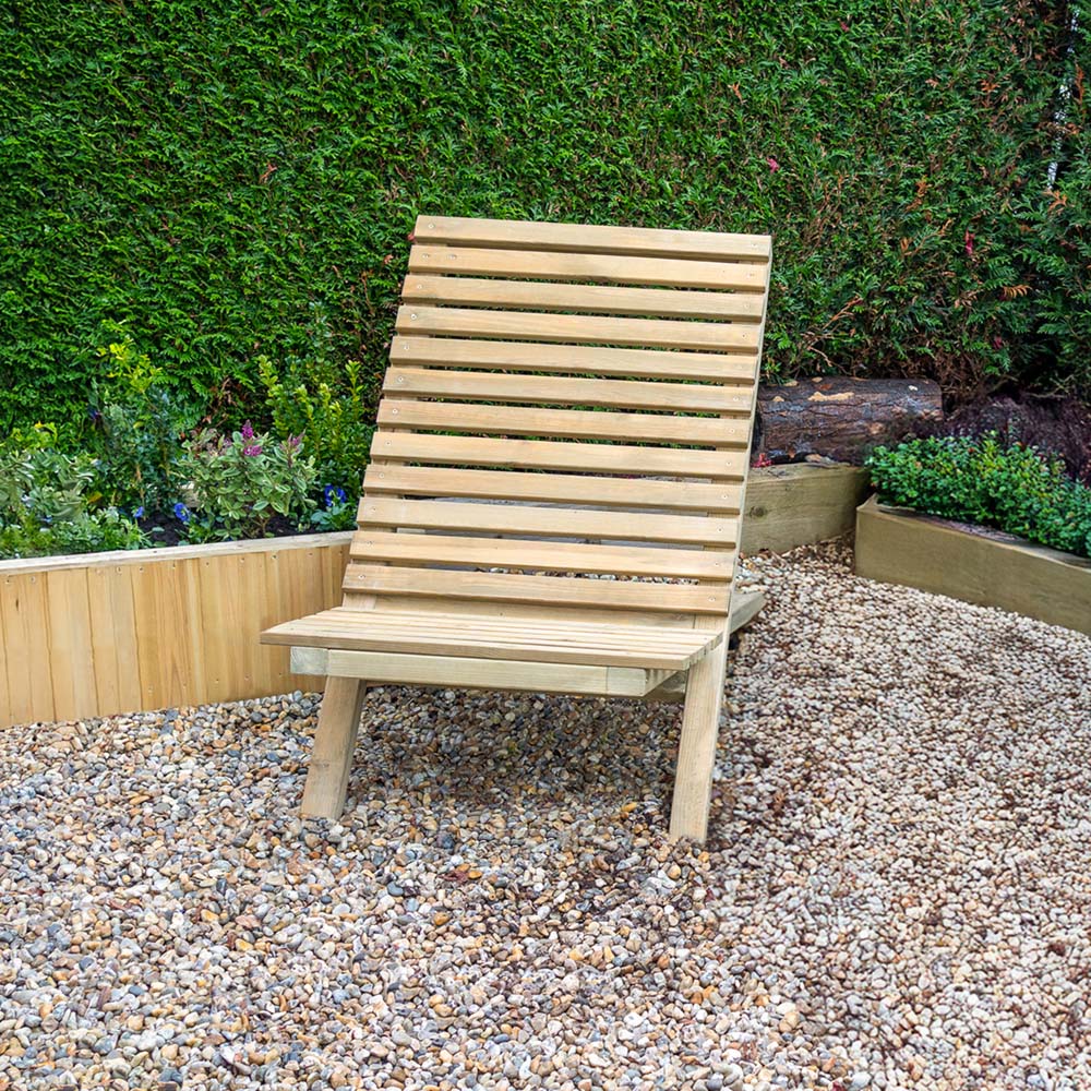 Forest Garden Slatted Chair Image 6