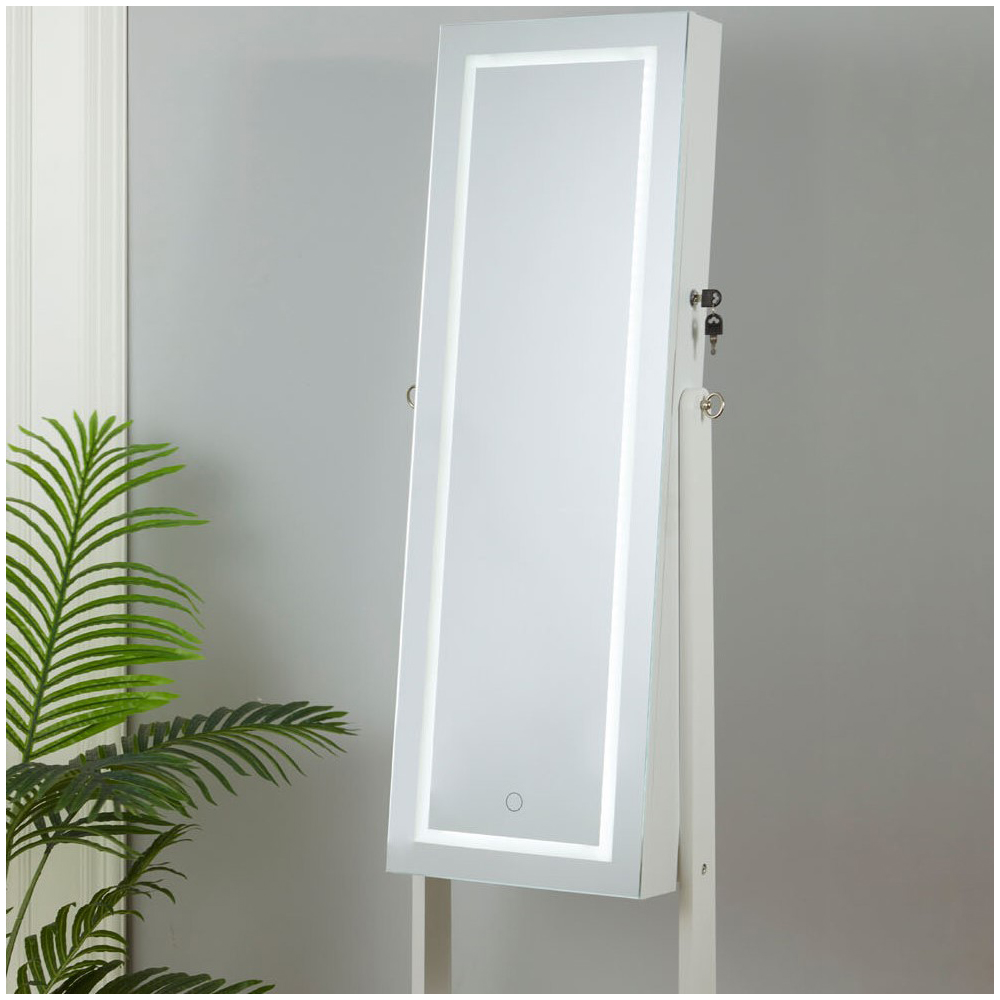 Touch Switch Beauty LED Mirror Cabinet 151.5 x 46 x 36cm Image 3