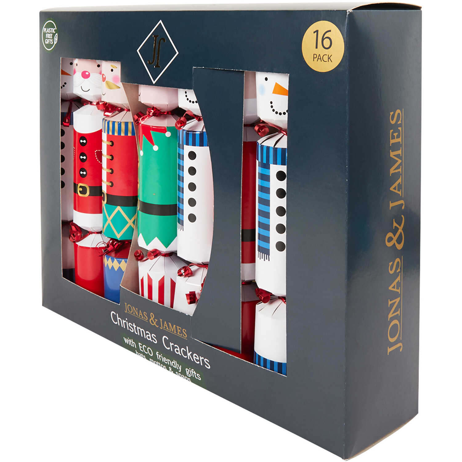 Pack of 16 Santa and Friends Crackers Image 2