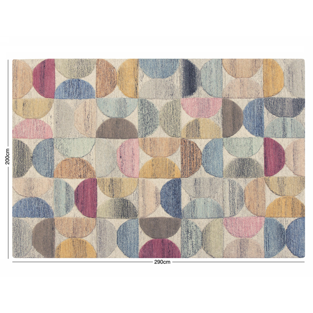 Esselle Home Radiant Mariana Multicoloured Rug 200 x 290cm Image 7