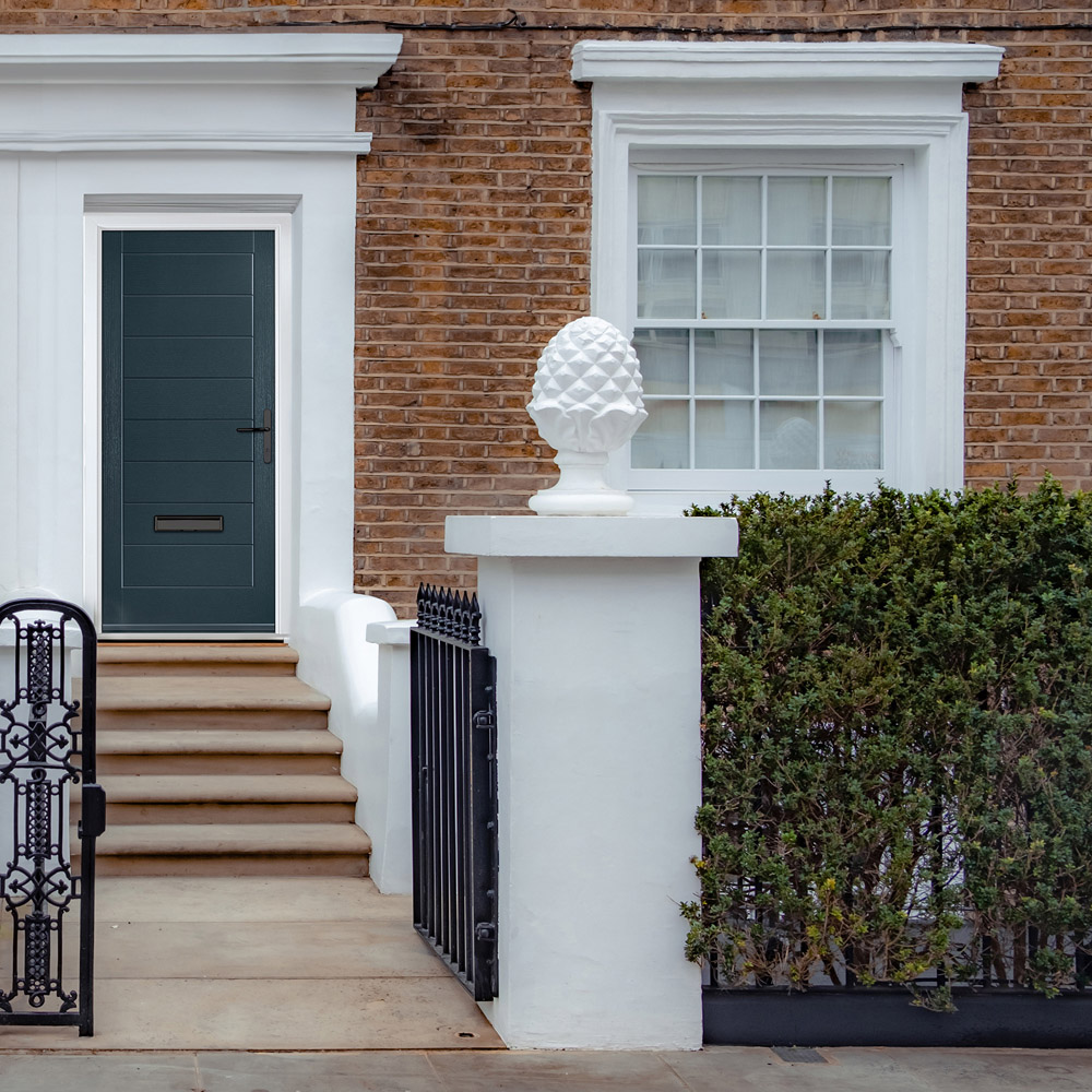 Crystal-Direct Monza Anthracite Grey GRP Left Hand Open Front Door 2090 x 920mm Image 2