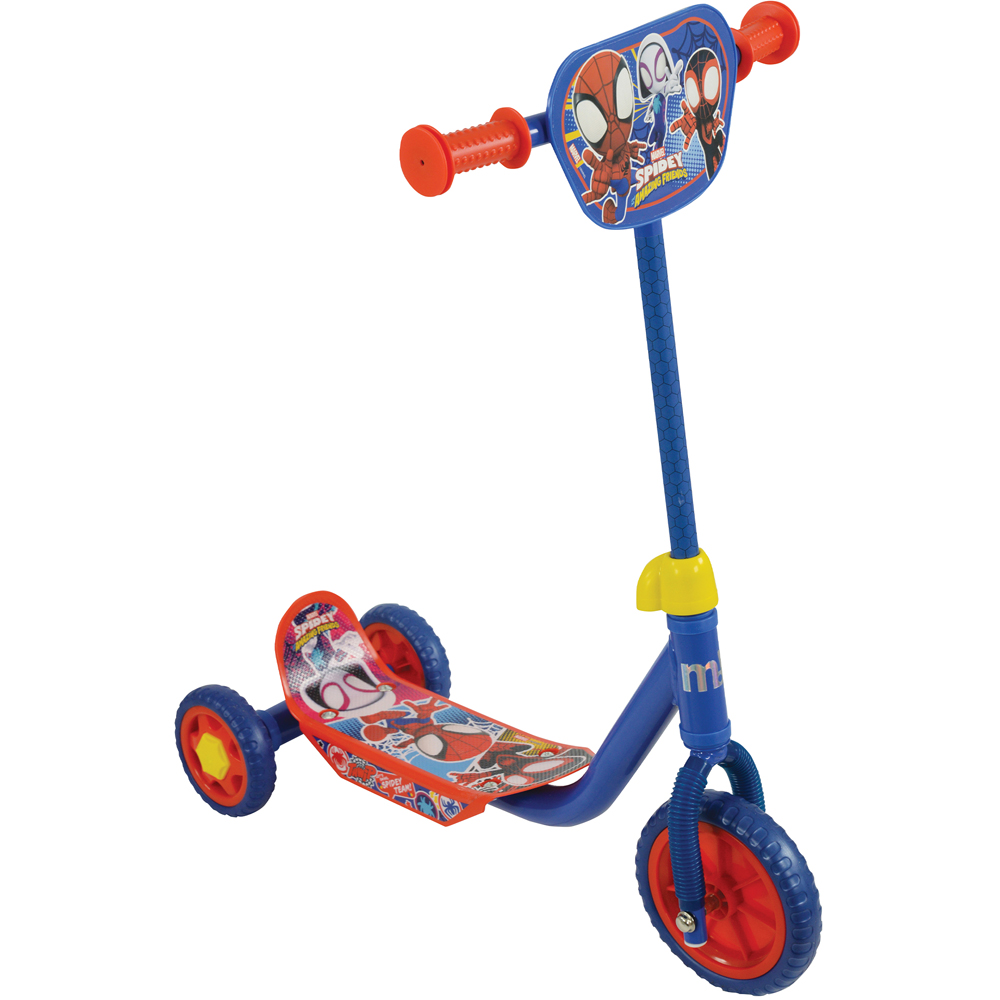 Spidey and His Amazing Friends Deluxe Height Adjustable Kids Tri Scooter Image 3