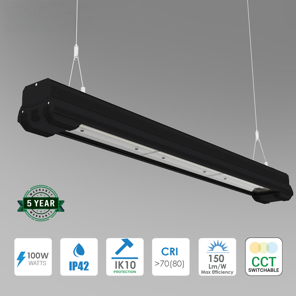 ENER-J LED Industrial Linear Highbay 100W Image 7