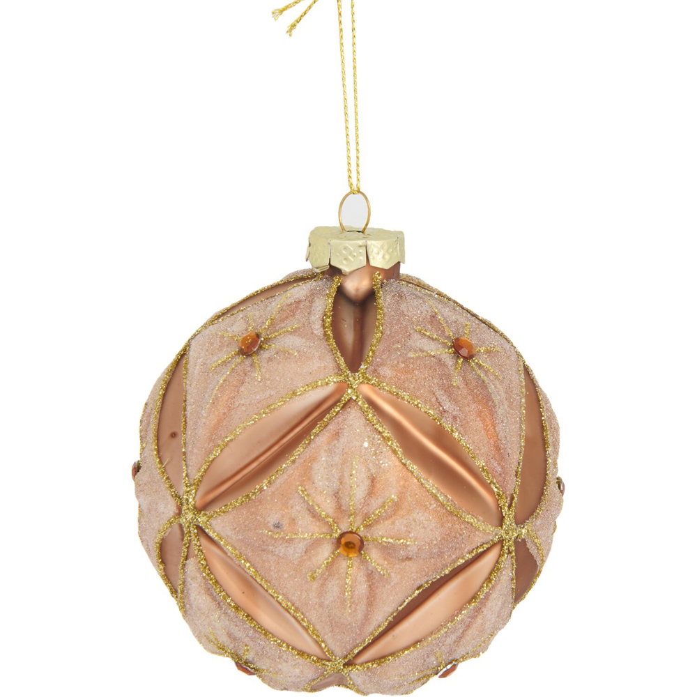 Antique Embossed Bauble Image 3